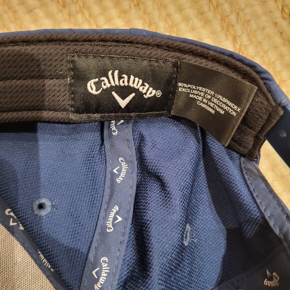 Callaway Golf blue adjustable hat - Picture 4 of 5